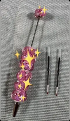 カスタムボールペン　デコペン　ロゴ　可愛い　送料込