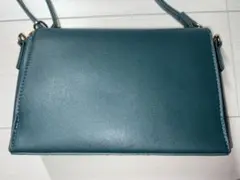 ショルダーバッグ ミニバッグ グリーン お財布ポシェット レディース