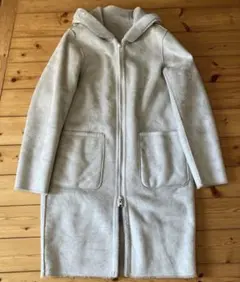 B.C STOCK フード付きムートンコート ボアコート リバーシブル