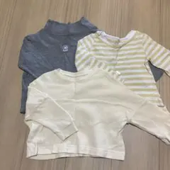 ベビー服 トップス 90 3枚セット