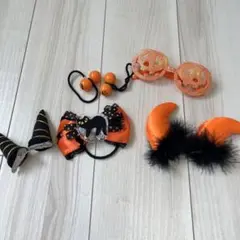 ハロウィン髪飾りセット