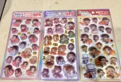 名探偵コナン うるちゅるポップシール 3種