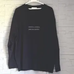 UNDERSON UNDERSON 黒　長袖カットソー Mサイズ 新品