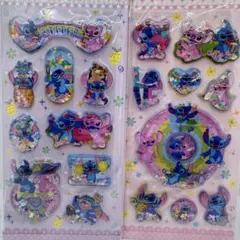 【レア!!!】スティッチ ウォーターシール 2枚セット ③
