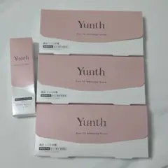 Yunth Pure VC Whitening Serum 3本箱+日焼け止め