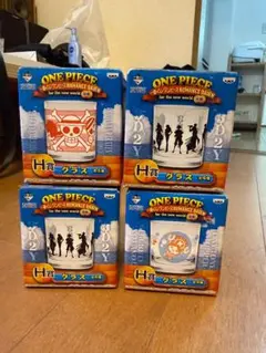 ONE PIECE H賞 グラス 4個セット