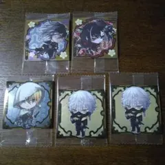 にふぉるめーしょん　刀剣乱舞　シールウエハース　5枚セット