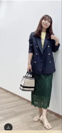 美品　PLST リネンブレンドジャケット&パンツ　卒業式　入学式