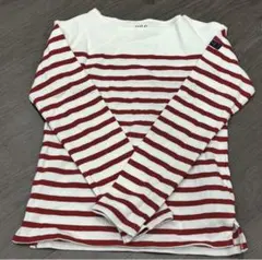 POLO RALPH LAUREN 赤白ストライプ長袖Tシャツ