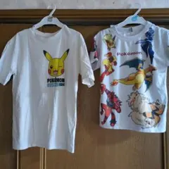 ポケモン Tシャツ 2枚セット ホワイト