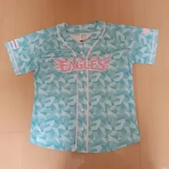 新品未使用 楽天EAGLES ユニフォーム 水色 幾何学模様