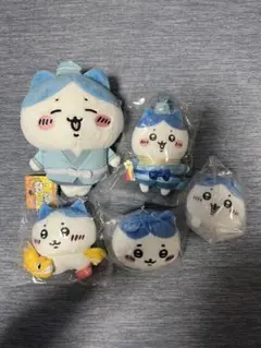 ちいかわ ハチワレ ぬいぐるみ キーホルダー 5点セット