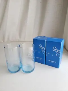 Sanrio サンリオ ハローキティ ガラスタンブラー２個セット