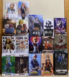 【新品・未開封】 最新含む プライズフィギュア まとめ売り 17体セット