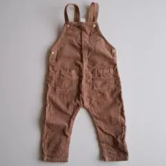 ブラウン コーデュロイ サロペット 100cm~