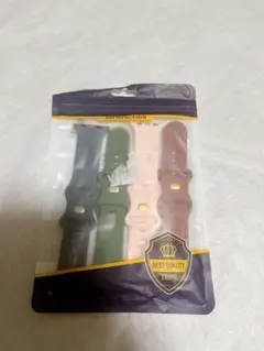 【未使用】Apple Watch シリコンバンド 4本セット 45mm