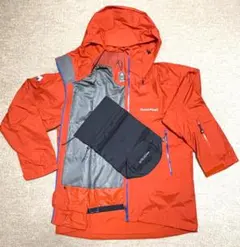 mont-bell XLモンベル ストームパーカ 防水ジャケット アウトドア mont-bell 新品 モンベル EXライトウインド パーカ ジャケット