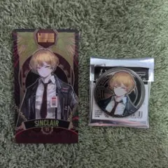 Limbus Company シンクレア 缶バッジ カード 2点セット