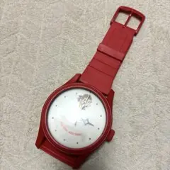 希少 不二家 ペコちゃん ジャンボ腕時計 ノベルティ 昭和レトロ ジャンクのサムネイル