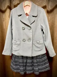 ケイトスペード　ジャケット・シャツ・スカート3点セット　キッズ　120サイズ