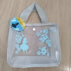 スパバッグ　ディズニー　 ふしぎの国のアリス アリス　メッシュ ビニールバッグ