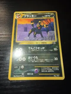 極美品 旧裏 ブラッキー プレミアムファイル2 ポケモンカード - メルカリ