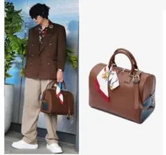 あ...。プロフ必読様♡専用　BTS テテ　ボストンバック あ。プロフ必読様♡専用 BTS テテ ボストンバック - メルカリ