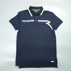 6220 美品 CHERVO ゴルフウェア ポロシャツ ネイビー メンズ 46