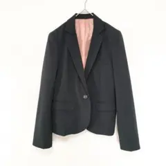 【グローブ】テーラードカラージャケット(M) フォーマル スーツ 上品 ブラック