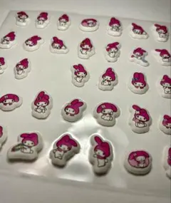 【ぷっくりシール】　マイメロディ　サンリオ　シール　使いかけ