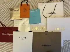 ハイブランド ショップ袋 空箱 50点以上 CHANEL DIOR HERMES