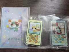 お茶犬 ガラケー型アクリルキーホルダー カード