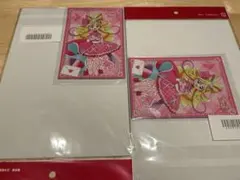 【2セット】キミとアイドルプリキュア♪フレーム切手台紙＋ポストカードセット
