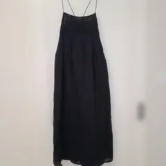 BAYFLOW ブラックキャミワンピース Fサイズ