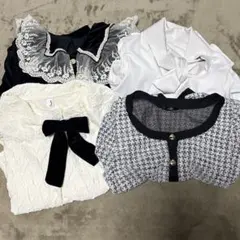 ブラウスカーディガン 4点セット 量産 地雷 フレガリ