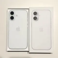 【美品】Apple iPhone 16 256GB バッテリー98% ホワイト