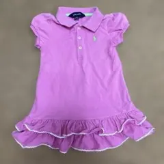 Ralph Lauren ピンク ワンピース 12M(80cm)