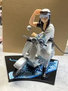 B*必様 一番くじ 銀魂 坂田銀時&スクーターフィギュア　懐中時計　セット