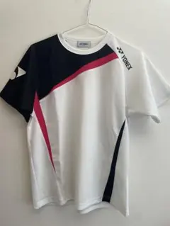 YONEX 半袖スポーツシャツ ホワイト/ブラック/ピンク
