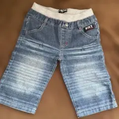 デニム ハーフパンツ　140