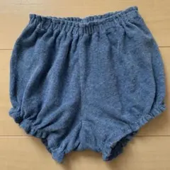 ユニクロ エアリズム ベビー かぼちゃパンツ 60-80cm ネイビー ブルー