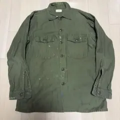 G*a様 アメリカ軍 OG107 ユーティリティシャツ 実物 60s コットンサ 