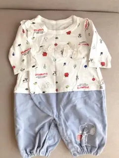スヌーピー ベビー服　ロンパース 春　50 60