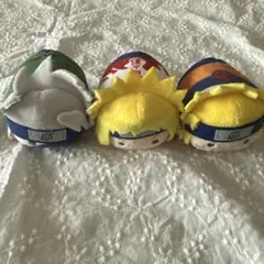 ジャンプ展 ナルナルお手玉 ぬいぐるみ マスコット 3種セット