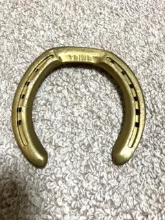 開運！アルミゴールド馬蹄型インテリア装飾