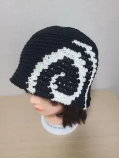クラッシャーハット　クロシェットハット　バケットハット　ビーニー　コットン