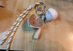 じゃらじゃらキーホルダーバッグチャーム キー チャーム 野球