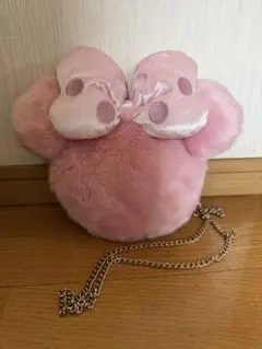 ディズニー　ミニーマウス　ピンク　ポシェット
