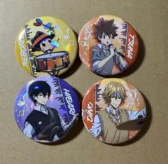家庭教師ヒットマンREBORN ホログラム缶バッジ 4点セット