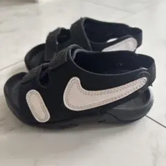 Nike キッズ サンダル ブラック/ホワイト14センチ